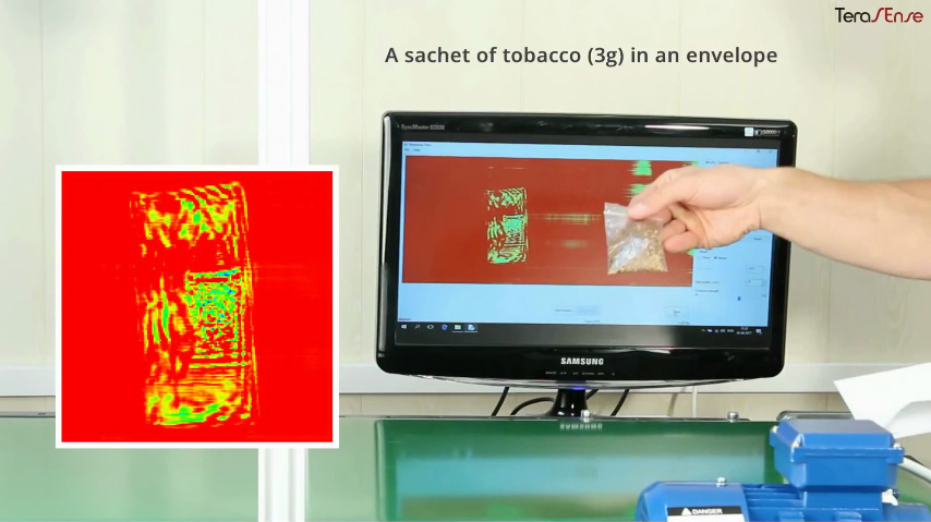 Demonstration of THz food imaging