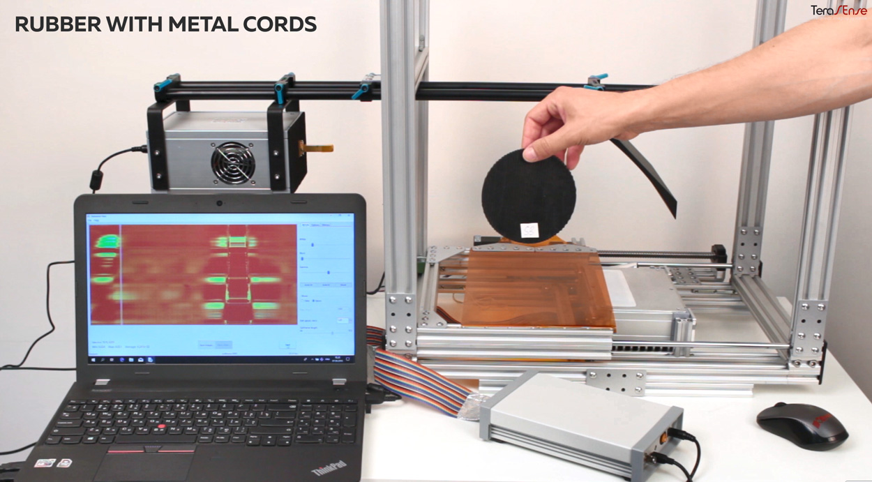 Demonstration of THz food imaging